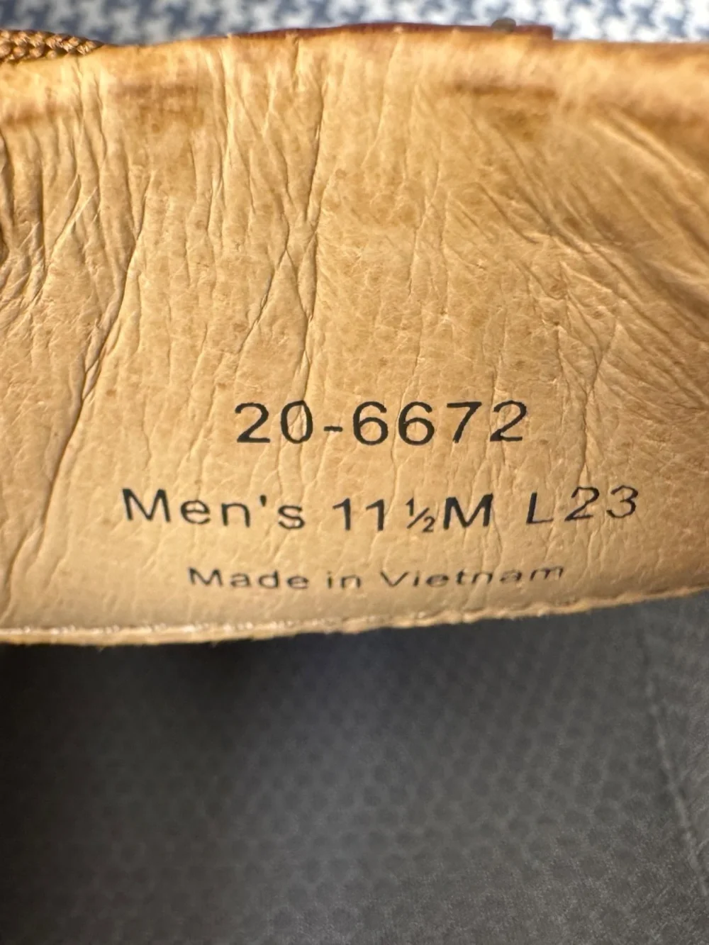 Johnston & Murphy Men’s 11.5 McGuffey Lug
